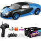 Remote Control Car RC Drift Car 2.4GHz 1:24 Scale 4WD High Speed RC Cars Vehicle with LED Lights Batteries and Drifting Tires Racing Sport Toy Cars for Adults Boys Girls Kids Gift