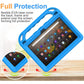 BMOUO Kids Case for Fire HD 10 Tablet (13th/11th Generation, 2023/2021) with Screen Protector, Shockproof Case for Amazon Fire HD 10 Tablet - Blue