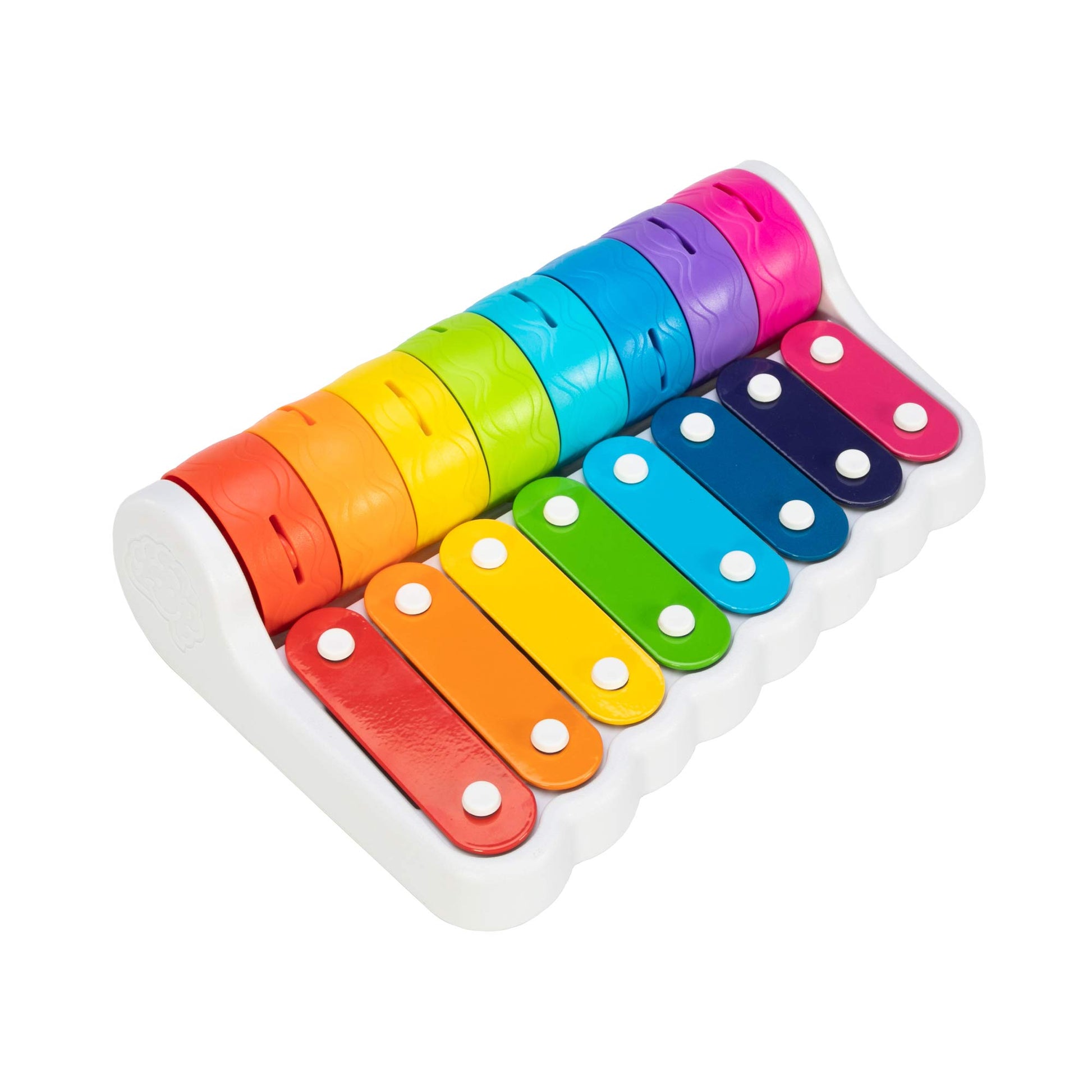 Buy now Fat Brain Toys Rock 'N Roller Piano - Musical Bells for Babies & Toddlers at indiglob india