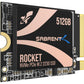 SABRENT Rocket 2230 1TB NVMe SSD – PCIe Gen4 M.2 2230 Internal SSD for Steam Deck, Surface Pro, Ultrabook, HTPC – DRAM-Less with HMB, Up to 5GB/s [SB-2130-1TB]