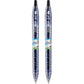 PILOT B2P - Bottle to Pen Refillable & Retractable Rolling Ball Gel Pen Made From Recycled Bottles, Fine Point, Black G2 Ink, 2-Pack (31605)