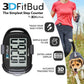 3DFitBud Simple Step Counter Walking 3D Pedometer by 3DActive with Clip, Lanyard Accurate Fitness Tracker for Men, Women & Elderly Daily Exercise - A420S