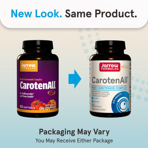 Buy now Jarrow Formulas® CarotenAll, Dietary Supplement, Antioxidant Support for Vision and Cardiovascular Health, 60 Softgels, Up to a 60 Day Supply at indiglob india