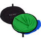 Fotodiox Pro Collapsible Background - 5x7’ Chromakey Green/Chromakey Blue 2-in-1 Background Panel