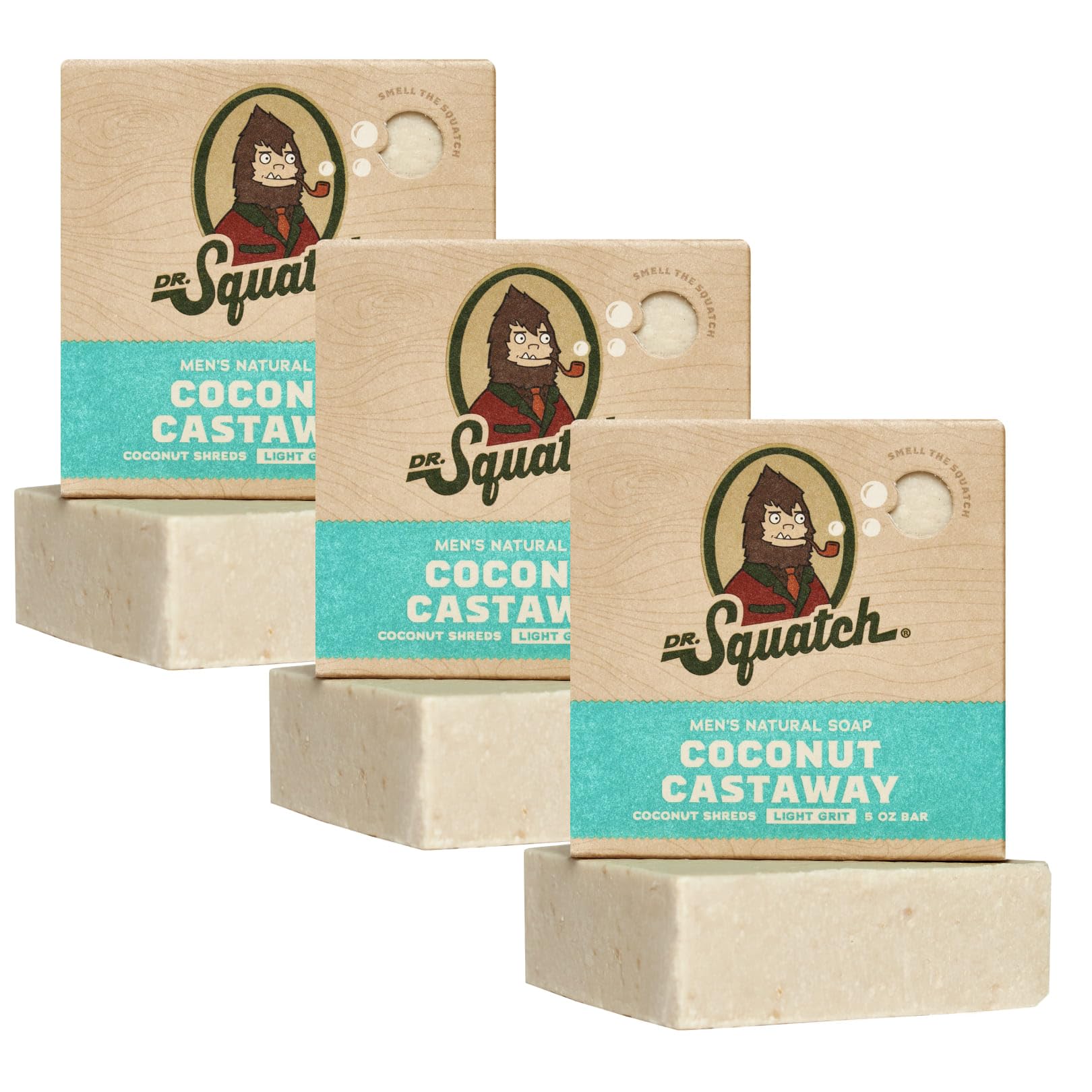 Buy now Dr. Squatch Natural Men’s Bar Soap - Cold Process Body Soap Bar with Natural Oils - Gifts for Men - Pine Tar (5 oz, 3-Pack) at indiglob india