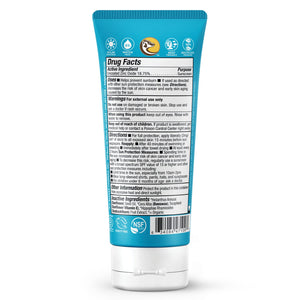 Badger Mineral Sunscreen Cream SPF 30, Zinc Oxide Sun Care, 98% Organic, Reef Safe, Water Resistant, Unscented Face and Body Sunscreen Travel Size, 2.9 fl oz