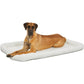MidWest Homes for Pets QuietTime XXS Dog Bed – White Fleece Bolster, Ultra-Soft and Machine Washable, Fits 18-Inch Crates and Carriers, for Small Dogs and Cats