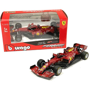 Bburago Model Car Sport 1:43 2020 Ferrari Racing SF1000 Formula One F1 5 Sebastian Vettel