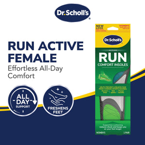 Buy now Dr. Scholl's Run Active Comfort Insoles,Trim to Fit Inserts at indiglob india