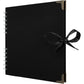 Bstorify Scrapbook Album 60 Pages (8 x 8 Inch) Brown Thick 200gsm Kraft Paper, Photo Album Scrapbook, Memory Book - Ideal for Your Scrapbooking Albums Art & Craft Projects