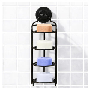 Buy now Kitsch Hanging Shower Caddy with Suction Cup ƒ?? Self-Draining Bar Soap Holder & Shower Caddy for Shampoo Bars, Conditioner Bars & Soap ƒ?? Rust Proof, Eco-Friendly, Wall Mount or Free-Standing Organizer at indiglob india