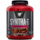 BSN SYNTHA-6 EDGE Protein Powder, with Hydrolyzed Whey, Micellar Casein, Milk Protein Isolate, Low Sugar, 24g Protein, Chocolate Milkshake, 48 Servings