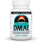 Source Naturals DMAE, Dimethylaminoethanol Bitartrate - Supports Mental Concentration - 100 Tablets