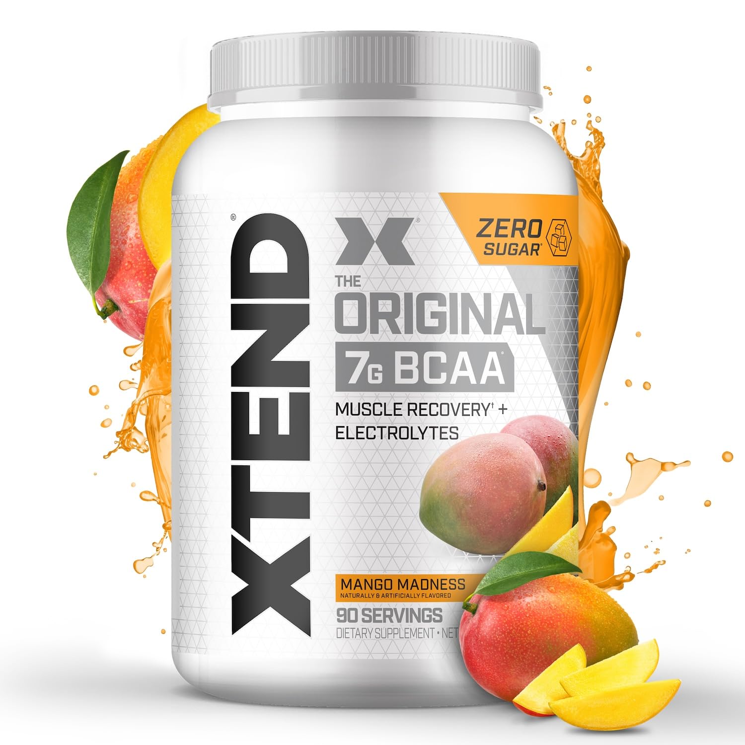 Buy now Xtend Original BCAA Powder 7g BCAA and 2.5g L-Glutamine, Sugar Free Post Workout Muscle Recovery Drink with Amino Acids for Men & Women, 30 Servings Mango Madness 2.58 Pound (Pack of 1) at indiglob india