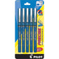 Pilot, Precise V7, Capped Liquid Ink Rollerball Pens, Fine Point 0.7 mm, Blue Ink Pens, Pack of 5 - Ideal for School, Journaling & Office Writing
