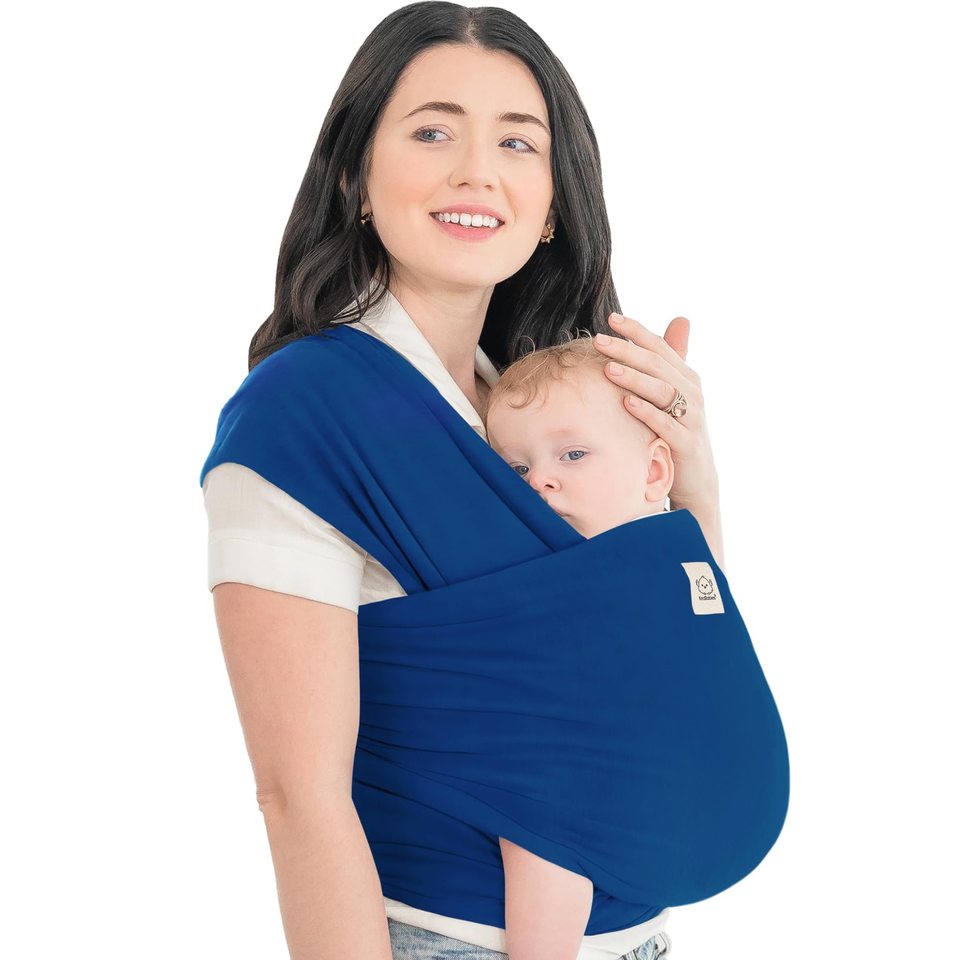 Buy now KeaBabies Baby Wrap Carrier - All in 1 Original Baby Carrier Newborn to Toddler Sling, Easy to Wear, Hands Free Bonding, Lightweight, Breathable Infant Wraps (Classic Gray) at indiglob india