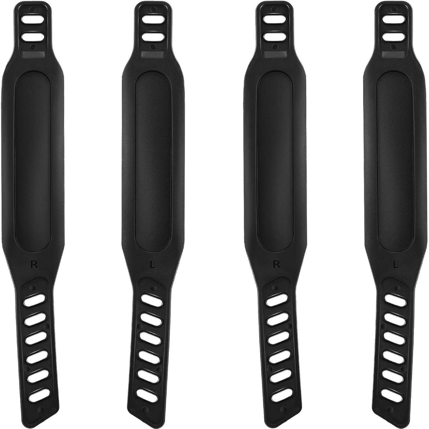 2 Pairs Exercise Bike Pedal Straps Universal Pedal Straps of 1.7 x 12 Inch for Exercise Cycle Home or Gym