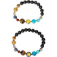 SPUNKYsoul New! His and Hers Couple Circle Distance Universe Bracelets Collection