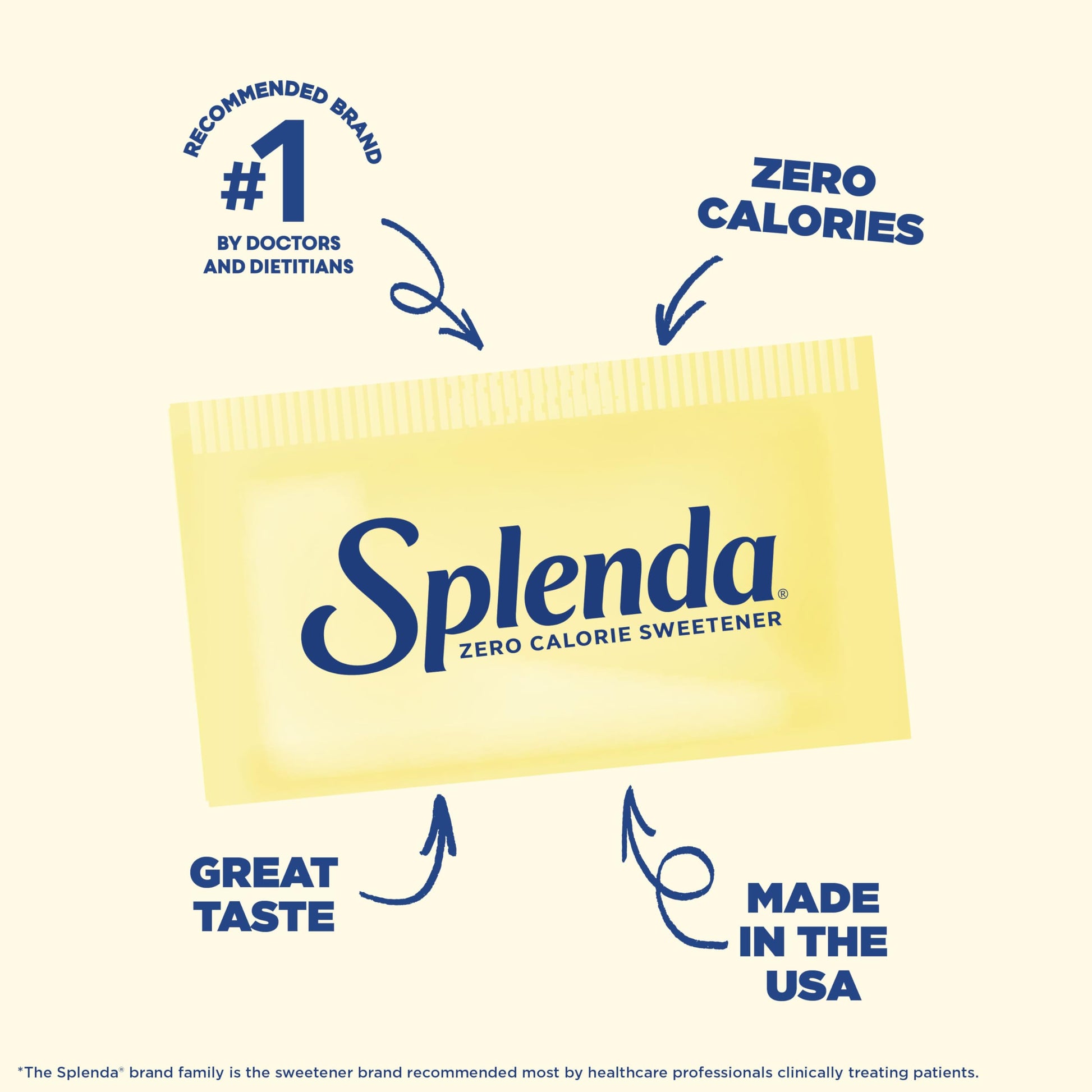 Buy now SPLENDA Zero Calorie Sweetener Value Pack, 800 Count Packets at indiglob india