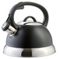 Buy now Mr. Coffee Flintshire 1.75-Quart Stainless Steel Whistling Tea Kettle – Brushed Satin Finish Stove-Top Kettle for Boiling Water 1.8 Quarts Matte Black at indiglob india