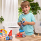 Buy now Melissa & Doug Blockables™ Vehicles Snap and Play, Mix and Match Connectable Wooden Building Blocks Play Set Toy for Preschool Boys and Girls (54 Pcs) at indiglob india