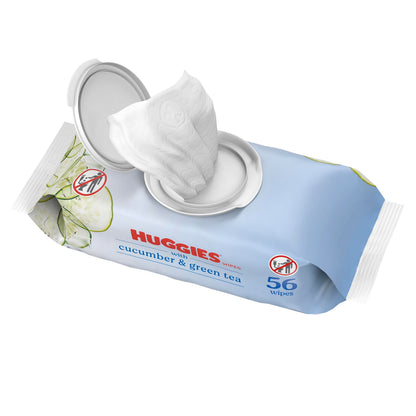 Buy now Huggies Refreshing Clean, Baby Wipes, 56 Count (Pack of 1) at indiglob india