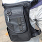 Oxford Leg Bag for Men Motorcycle Riding Women's Fanny Pack Outdoor Travel Fishing Hiking Cycling Hip Bags Black