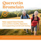 Doctor's Best Quercetin Bromelain, Immunity Support Capsule, Heart, Joint & Healthy Respiratory System, Non-GMO, Vegan, Gluten Free, Soy Free,180 VC