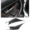 Jaronx 2PCS Door Handle Covers Compatible with BMW 3 Series 4 Series Driver Side &Passenger Side Door Pull Handle Covers (Compatible with BMW 320i,328i,330i,335i F30/F31 and 428i, 435i F32/F36)(Black) - Carbon Fiber