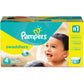 Pampers Swaddlers Diapers Size N 20 Count Pack of 2 (Total of 40 Pampers)