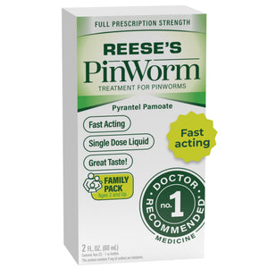 Buy now REESE'S PINWORM Medicine Liquid for Entire Family, Full Prescription Strength, 2 Oz, #1 Doctor Recommended Single Dose Pyrantel Pamoate Dewormer for Adults & Kids Ages 2+, Banana Flavor at indiglob india