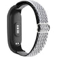 Adjustable Elastic Nylon Straps Compatible with Xiaomi Mi Band 6/Xiaomi Mi Band 5/Xiaomi Mi Band 4/Xiaomi Mi Band 3, Soft Breathable Sport Replacement Wristband for Women Men (Black)