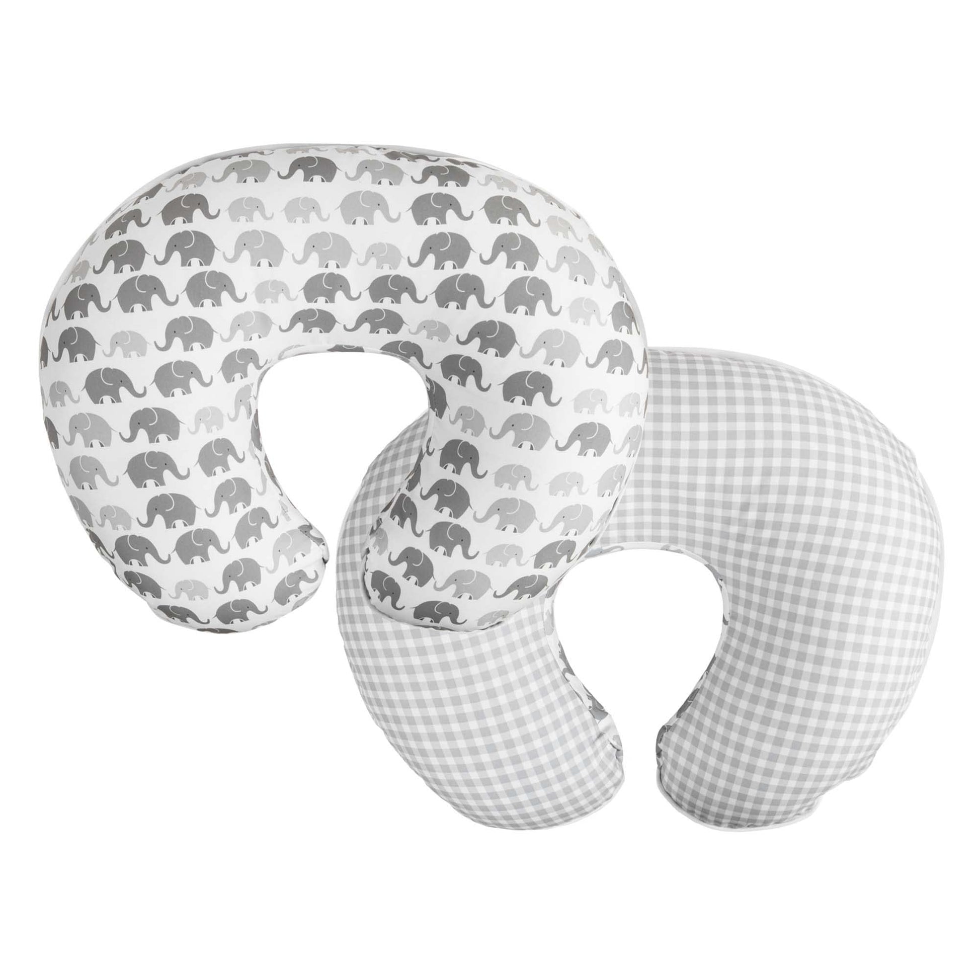 Buy now Boppy Nursing Pillow Cover, Premium Quick-Dry Fabric, Gray Elephants, Fits The Original Support Boppy Pillow for Breastfeeding and Bottle Feeding, Cover Only at indiglob india