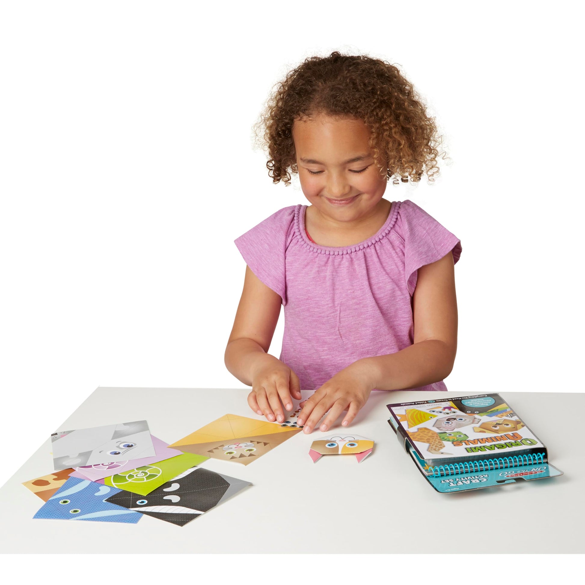 Buy now Melissa & Doug On The Go Origami Animals Craft Activity Set - 38 Stickers, 40 Origami Papers at indiglob india