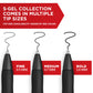 Buy now Sharpie?? S Gel Pens, Fine Point, 0.5 mm, Black Barrels, Blue Ink, Pack Of 4 Pens at indiglob india
