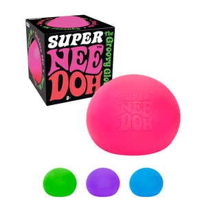 Buy now Schylling Brand Original Super Nee Doh Stress Ball Fidget Toy - Huge 4.5" in Diameter - Jumbo Squishy Squeezy Fun - Colors Assorted - Ages 3+ at indiglob india