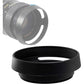 Fotasy Metal Curved Lens Hood - 52mm Vented Hood for Fuji, Leica, Olympus, Panasonic, Sony Lenses