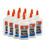 Buy now Elmer's Liquid School Glue, Slime & Craft, Safe and Non-Toxic, Washable, White, 4 Ounces Each, 12 Count - Ideal for Classroom, Home, Office, Teacher Supplies- 1 Teacher Brand White 4 Oz. - 12 count at indiglob india