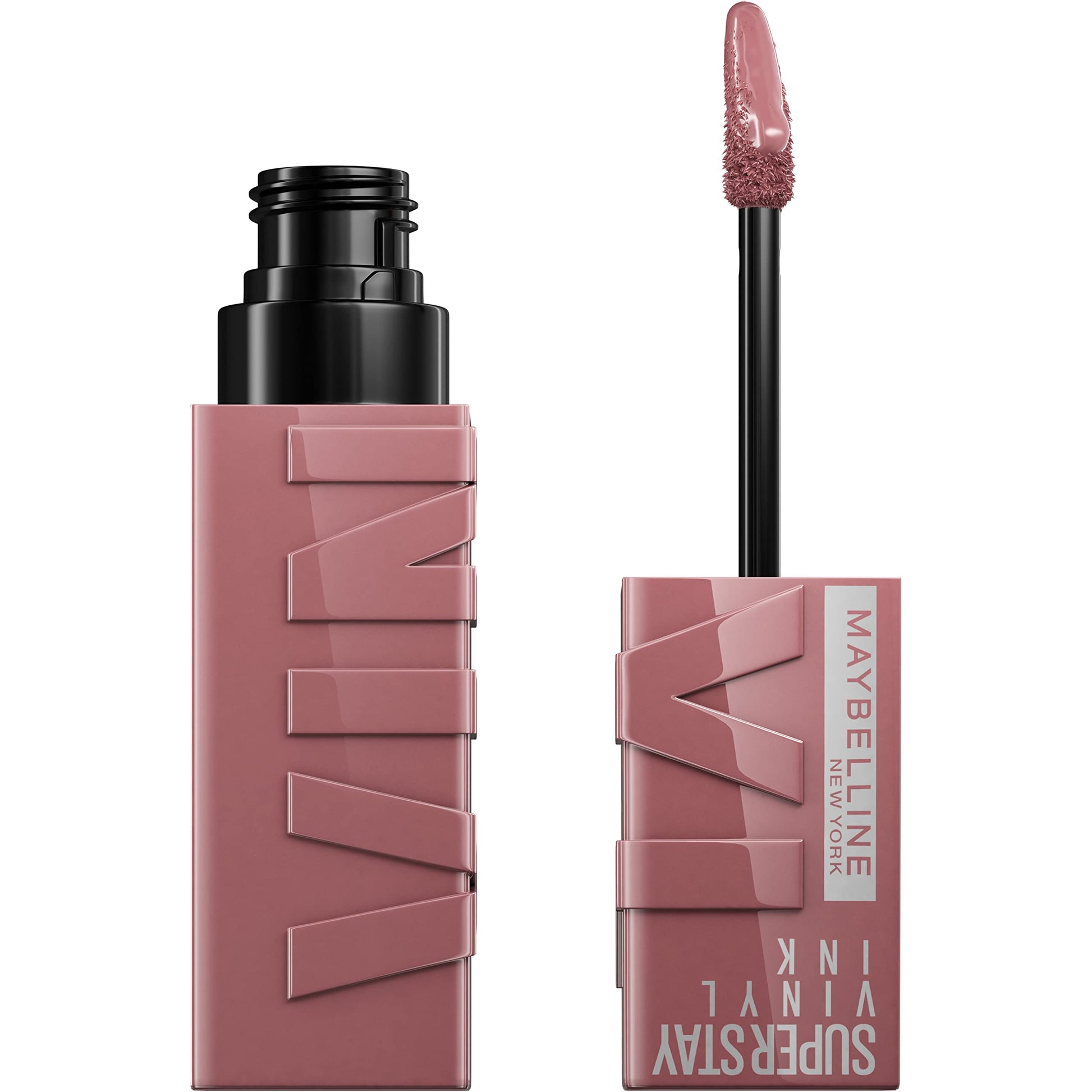 Buy now Maybelline Super Stay Vinyl Ink Longwear No-Budge Liquid Lipcolor Makeup, Highly Pigmented Color and Instant Shine, Cheeky, Rose Nude Lipstick, 0.14 fl oz, 1 Count 110 AWESTRUCK 0.14 Fl Oz (Pack of 1) at indiglob india