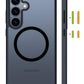 Buy now TORRAS Magnetic Shockproof for Samsung Galaxy S23 Ultra Case, Fit for MagSafe, 4X Military Grade Protection, Translucent Slim Case for Samsung S23 Ultra Case Anti-Fingerprint Anti-Scratch, Black Black S25 Plus 6.6" at indiglob india