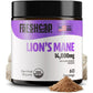 FreshCap Mushrooms Lions Mane Supplement Powder 14,000mg - Lions Mane Extract, Mushroom Supplement for Focus & Memory, Organic Lions Mane Powder (60 Servings)