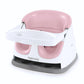 Ingenuity Baby Base 2-in-1 Booster Feeding and Floor Seat with Self-Storing Tray - Cashmere
