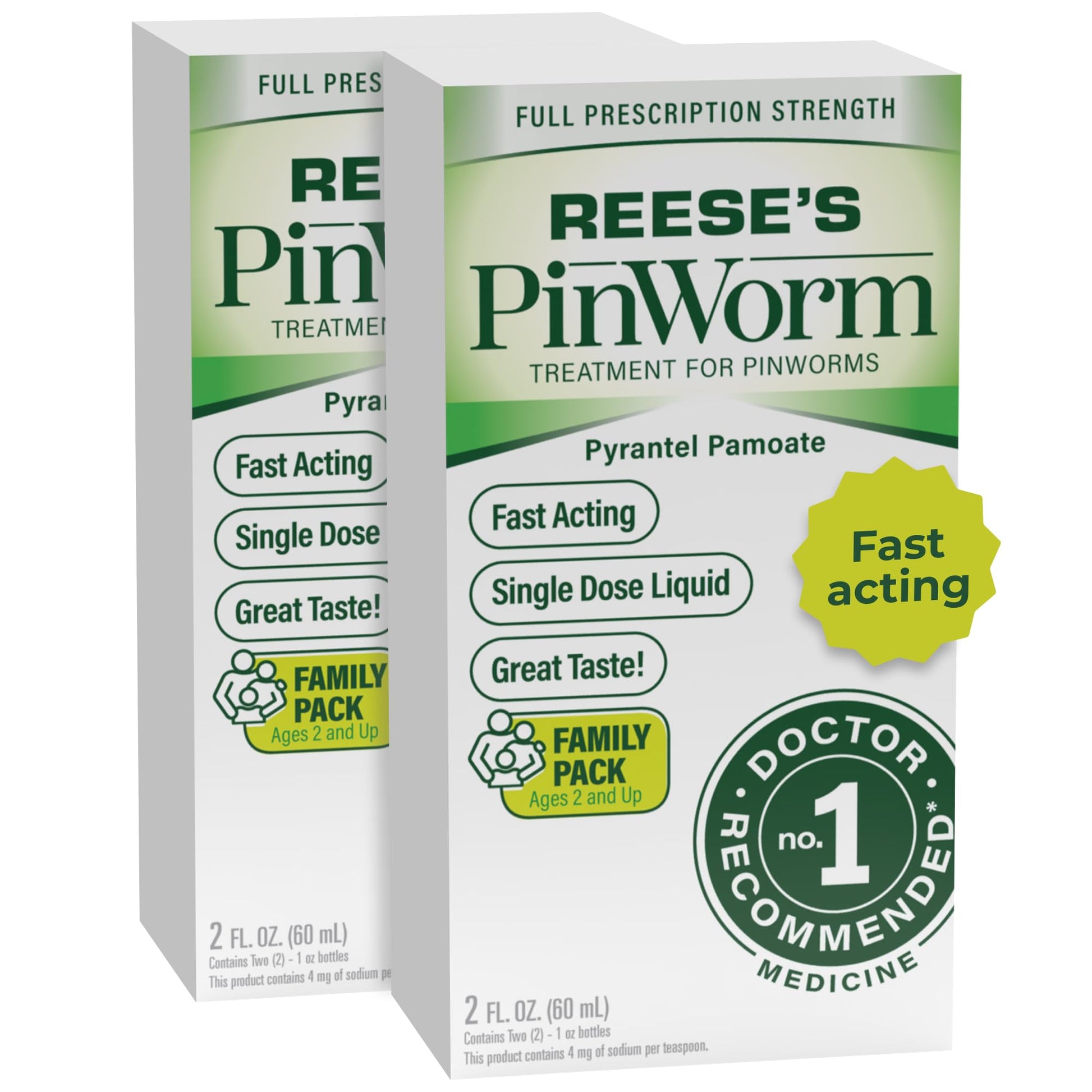 Buy now REESE'S PINWORM Medicine Liquid for Entire Family, Full Prescription Strength, 2 Oz, #1 Doctor Recommended Single Dose Pyrantel Pamoate Dewormer for Adults & Kids Ages 2+, Banana Flavor 2 Fl Oz (Pack of 2) at indiglob india