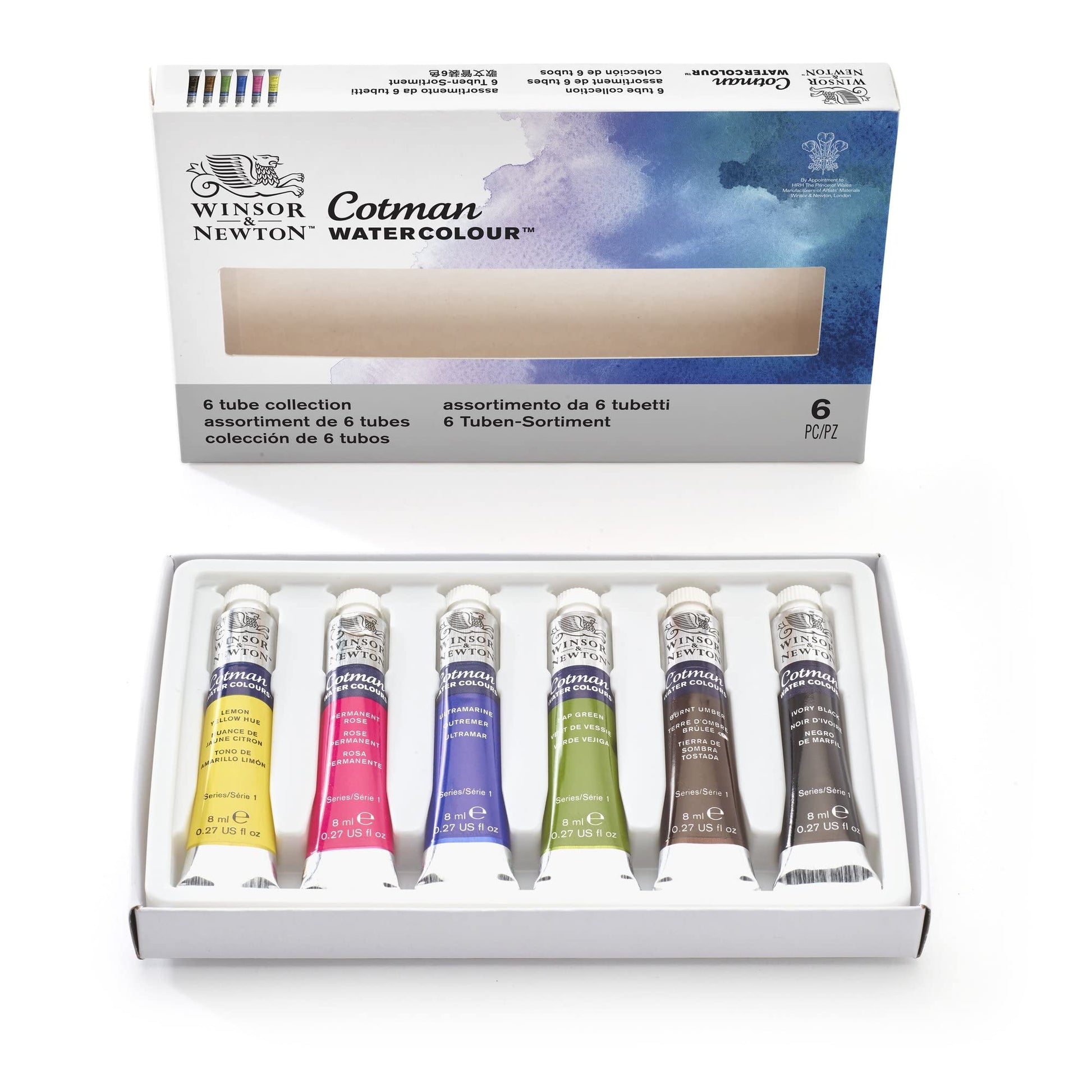 Buy now Winsor & Newton Cotman Watercolor Paint Set, Field Pocket Set, 12 Half Pan w/ Brush, Sponge, Bottle at indiglob india