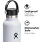 Hydro Flask Water Bottle - Insulated Stainless Steel - Non Spill, Leakproof in 24 Oz White
