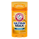 Arm & Hammer Ultra MAX Deodorant- Cool Blast- Solid - 2.6oz- Made with Natural Deodorizers - My Store
