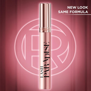 L'Oreal Paris Makeup Lash Paradise Waterproof Mascara, Voluptuous Volume, Intense Length, Feathery Soft Full Lashes, No Smudging, No Clumping, Black, 0.25 Fl Oz (Pack of 1) Packaging May Vary