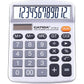 CATIGA 12 Digits Desktop Calculator with Large LCD Display and Sensitive Button, Dual Solar Power and Battery, Standard Function for Office, Home, School, CD-2786