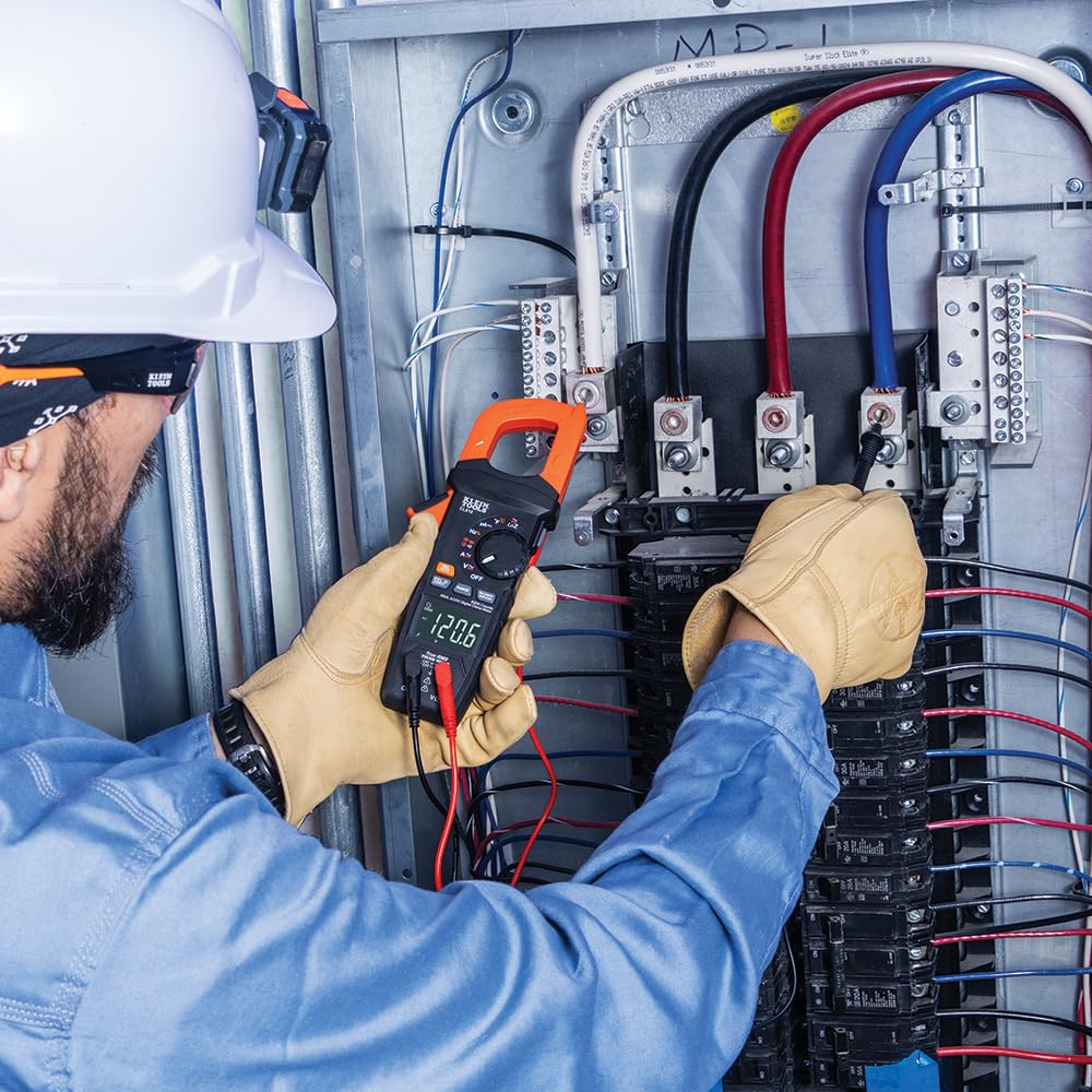 Buy now Klein Tools CL810 Digital Clamp Meter, Auto Ranging TRMS, AC/DC Volt/Current, LoZ, Continuity, Frequency, Capacitance, NCVT, Temp, More 1000V, Flashlight at indiglob india