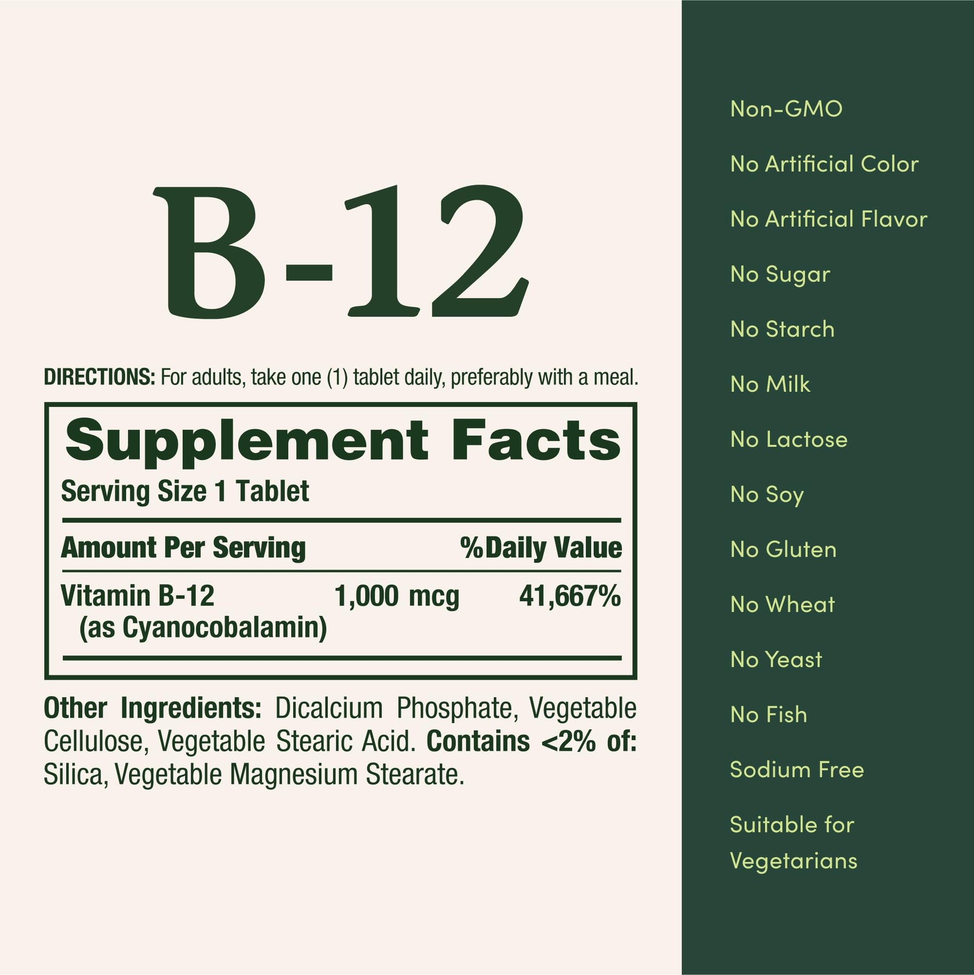 Buy now Vitamin B12 by Nature's Bounty, Vitamin Supplement, Supports Energy Metabolism and Nervous System Health, 1000mcg, 100 Tablets at indiglob india